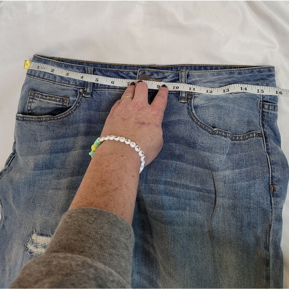 Tru Luxe Patchwork Vintage Floral Patch Straight … - image 8